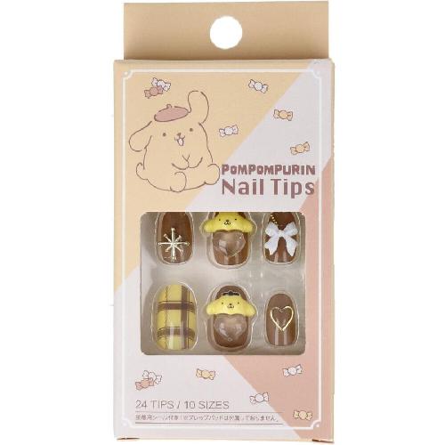 Santan Pompompurin Nail Chip 24 Pieces