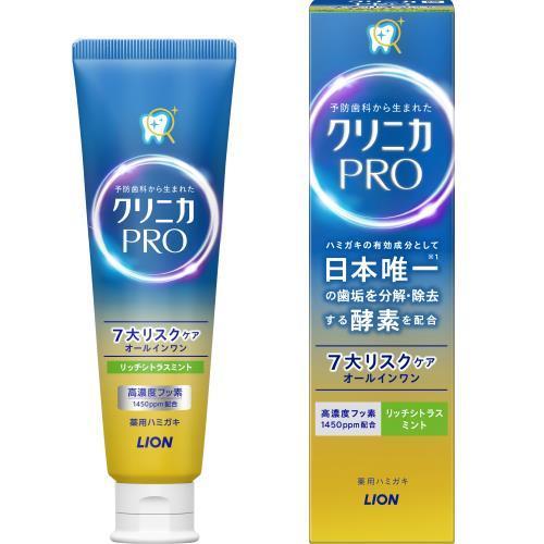 Lion Clinica PRO Multi-Effect Toothpaste Citrus Mint