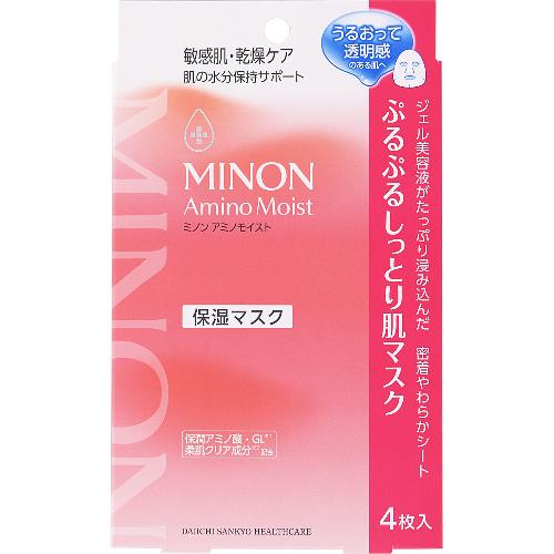 MINON Amino Moist Moisturizing Mask 22ml x 4