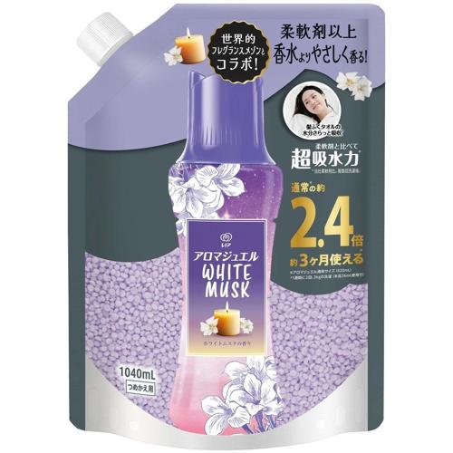 P&G レノア アロマジュエル 洗濯用香りづけ剤(ホワイトムスクの香り)つめかえ用 1040ml